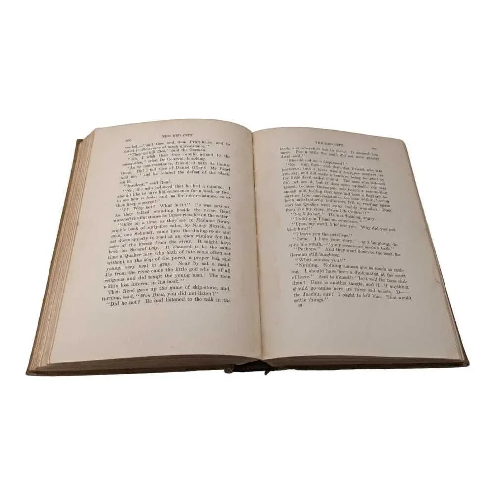 The Red City Hardback S. Weir Mitchell 1908 Antique‎ Book Hardcover